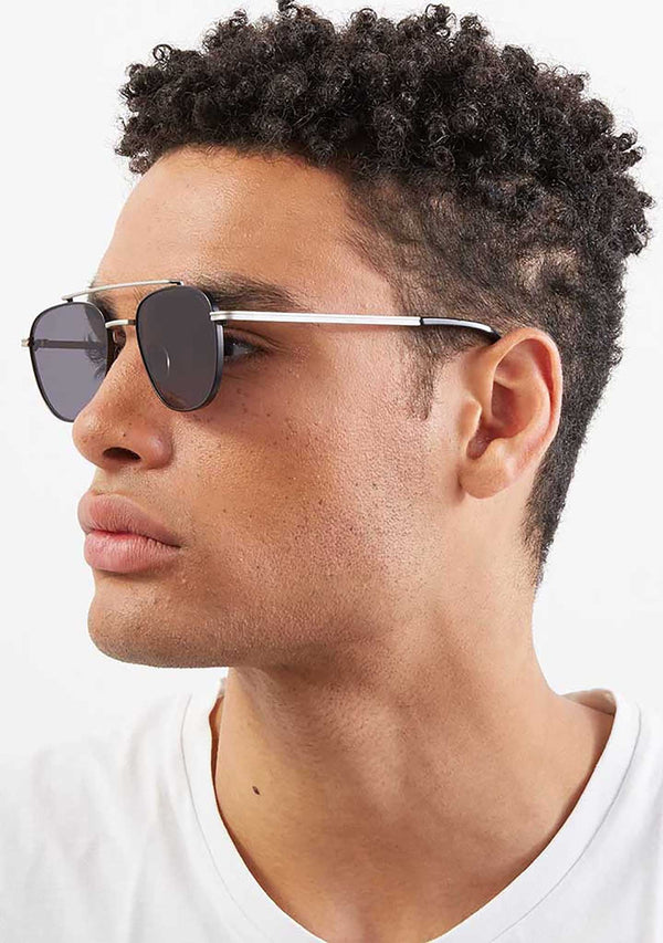 Alex / Silver Black & Grey Lens - Shade Files
